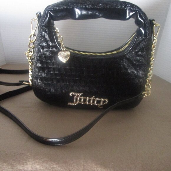 NWOT - Juicy Coture Small Handbag (Black) - Picture 1 of 4